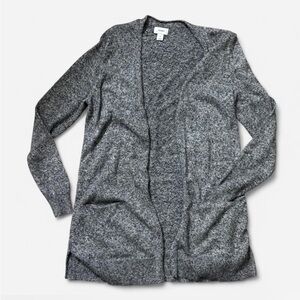 Old Navy Heather Gray/Blue  Women's Long Cardigan